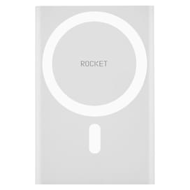 Внешний аккумулятор ROCKET HOLD, PD20W 5000mAh, MagSafe, light grey (RPB503LG5000-CLM) фото