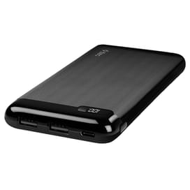 Внешний аккумулятор TTEC PowerSlim LCD 10000 mAh, Black (2BB183S) фото