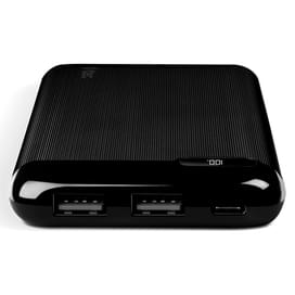 Внешний аккумулятор TTEC PowerSlim LCD 10000 mAh, Black (2BB183S) фото