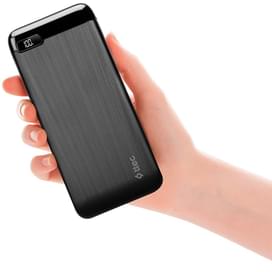 Внешний аккумулятор TTEC PowerSlim LCD 20000 mAh, with USB-C Input/Output, Black (2BB184S) фото