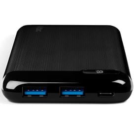 Внешний аккумулятор TTEC PowerSlim Pro LCD PD 10000 mAh, with USB-C Input/output, Black (2BB185S) фото