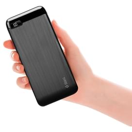 Внешний аккумулятор TTEC PowerSlim Pro LCD PD 20000 mAh, with USB-C Input/Output, Black (2BB186S) фото