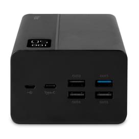 Внешний аккумулятор TTEC ReCharger Mega LCD 50 000 мАч PD 20Вт, Black (2BB197S) фото