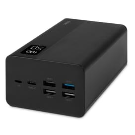 Внешний аккумулятор TTEC ReCharger Mega LCD 50 000 мАч PD 20Вт, Black (2BB197S) фото