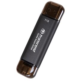 Внешний SSD 1TB , USB 10Gbps, Type C/A ESD310C Transcend (TS1TESD310C) фото