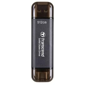 Внешний SSD 512 GB , USB 10Gbps, Type C/A ESD310C Transcend (TS512GESD310C) фото