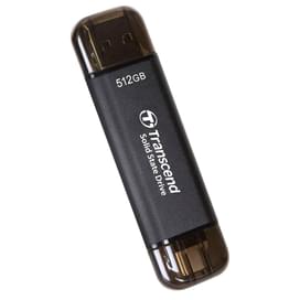 Внешний SSD 512 GB , USB 10Gbps, Type C/A ESD310C Transcend (TS512GESD310C) фото