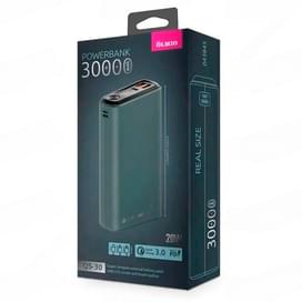 Внешний аккумулятор Olmio QL-30, 30000mAh, 20W PD,QC 3.0 space-gray (44449) фото