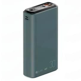 Внешний аккумулятор Olmio QL-30, 30000mAh, 20W PD,QC 3.0 space-gray (44449) фото