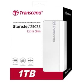 Внешний HDD 2.5" (USB 3.1) 1TB Transcend TS1TSJ25C3S фото