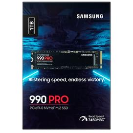 Внутренний SSD M.2 2280 1TB Samsung 990 PRO PCIe 4.0 x4 NVMe TLC (MZ-V9P1T0BW) фото