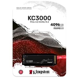 Внутренний SSD M.2 2280 4096GB Kingston KC3000 PCIe 4.0 x4 (SKC3000D/4096G) фото