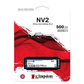 Ішкі SSD M.2 2280 500G Kingston NV2 PCIe 4.0 x4 NVMe 3D TLC (SNV2S/500G) фото