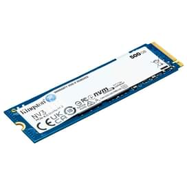 Внутренний SSD M.2 2280 500G Kingston NV3 PCIe 4.0 x4 NVMe 3D TLC [SNV3S/500G] фото