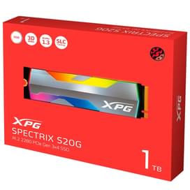 SSD Ішкі M.2 2280 500GB Adata XPG SPECTRIX S20G PCIe 3.0 x4 3D NAND TLC (ASPECTRIXS20G-500G-C) фото