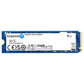Внутренний SSD M.2 2280 1TB Kingston NV3 PCIe 4.0 x4 NVMe 3D TLC [SNV3S/1000G] фото