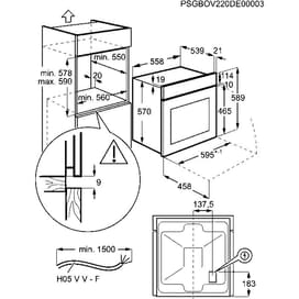 Встраиваемая духовка Electrolux EOD5C50Z фото