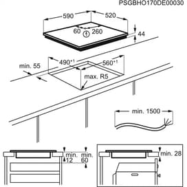 Индукционная варочная панель Electrolux EIS62443 фото