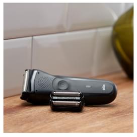 Сетка и режущий блок Braun 21B для электробритв Braun Series 3, чёрный фото