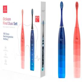 Зубные щетки Oclean Find Duo Set Синий+Красный фото