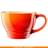 Кружка Каппучино 400мл Оранжевая лава 91007240090000 LE CREUSET - фото #0, Technodom.kz