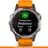 Смарт-часы Garmin Fenix 5 Plus Sapphire Titanium with Solar Flare Orange - фото #0, Technodom.kz