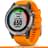 Смарт-часы Garmin Fenix 5 Plus Sapphire Titanium with Solar Flare Orange - фото #3, Technodom.kz