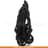 Коляска 3 в 1 Rapid 4 Plus Trio Set Hauck чёрно-серая - фото #3, Technodom.kz