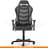 Игровое компьютерное кресло DXRacer OH/DM166/NG, Кожзам, (Ш)52*(Г)50*(В)138 см, Black/Gray - фото #0, Technodom.kz
