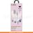 Кабель USB 2.0 - Micro USB, SBS, Smart&Ladies Браслет, 39см, Белый (TESLCABLECHARMMICW) - фото #1, Technodom.kz