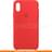 Чехол для iPhone XS Apple, Силикон, Red (MRWC2ZM/A) - фото #0, Technodom.kz