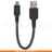 Кабель USB 2.0 - Type-C, Energеa, 0,16м, Черный (CBL-NT20CA-BLK016) - фото #0, Technodom.kz