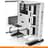 ПК корпус Thermaltake Core P3 Snow Edition MidTower, window, White mATX (CA-1G4-00M6WN-00) - фото #1, Technodom.kz