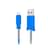 Кабель USB 2.0 - Micro USB, X24, HOCO, 1,2м, Синий - фото #0, Technodom.kz