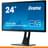 Монитор 23.8'' Iiyama ProLite XB2483HSU-B3 1920х1080 16:9 VA 75ГЦ (HDMI+DP+VGA) Black - фото #1, Technodom.kz