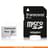 Карта памяти MicroSD 16GB Transcend, TLC, UHS-I, U1, до 60MB/s + SD Adapter (TS16GUSD300S-A) - фото #0, Technodom.kz