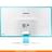 Монитор 23.6" Samsung LS24E391HLO 1920х1080 16:9 PLS 60ГЦ (HDMI+VGA) White - фото #3, Technodom.kz