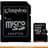 Карта памяти MicroSD 64GB Kingston UHS-I U1 80MB/s, Class 10 + SD Adapter (SDCS/64GB) - фото #0, Technodom.kz