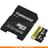 Карта памяти MicroSD 64GB Transcend, MLC, UHS-I, U3, до 60MB/s + SD Adapter (TS64GUSDU3M) - фото #1, Technodom.kz