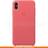 Чехол для iPhone XS Apple, Кожа, Peony Pink (MTEX2ZM/A) - фото #0, Technodom.kz