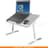 Охлаждающая подставка для ноутбука Trust Tula Portable Desk Rise до 17", Серебристый - фото #2, Technodom.kz