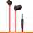 Наушники Вставные Beats urBeats with 3.5 Black/Red (MUFQ2) - фото #0, Technodom.kz