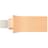USB Флешка 64GB Transcend JetDrive Go 500 Type-A/Lightning 3.1 Gen 1 (3.0) Gold (TS64GJDG500G) - фото #1, Technodom.kz