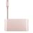 Адаптер USB Type-C to 1*USB 2.0, 1*HDMI, 1*Type-C, Moshi, Golden Rose (99MO084207) - фото #0, Technodom.kz
