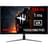 Монитор Игровой 24" GameMax GMX24C144 1920x1080 16:9 VA 144ГЦ (HDMI+DP+DVI) Curved Black - фото #0, Technodom.kz