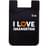 Technodom "I Love QZ 4" Силиконды қалтасы, Black (Backpockets_TD6) - фото #0, Technodom.kz