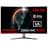 Монитор Игровой 31,5" Huntkey X3271K 2560x1440 16:9 VA 144ГЦ (HDMI+DP+DVI) Curved Dark Grey - фото #0, Technodom.kz