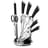 Набор ножей Infinity Line black 1*6  Berlinger Haus BH-2042 - фото #0, Technodom.kz