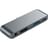 Адаптер Satechi, USB Type-C - 1*Type-C PD (18W),1*USB 3.0, 1*HDMI 4K, 1*3,5 мм, Серый (ST-TCMPHM) - фото #1, Technodom.kz