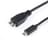 Интерфейсный кабель MICRO-B USB на USB-C 3.1 SHIP USB308-1P Пол. пакет - фото #0, Technodom.kz
